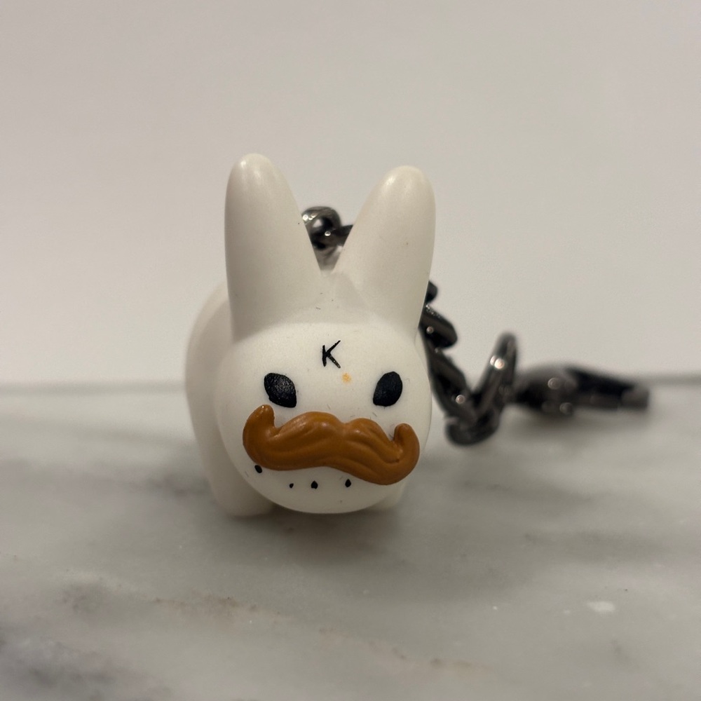 Kozik KidRobot Bite Size Labbit Vinyl Keychain Charm
